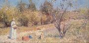 Arthur streeton Autumn, oil painting on canvas